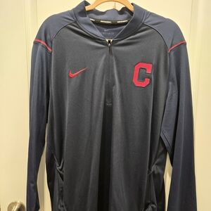 Nike Cleveland Indians Guardians Quarter-Zip Pullover